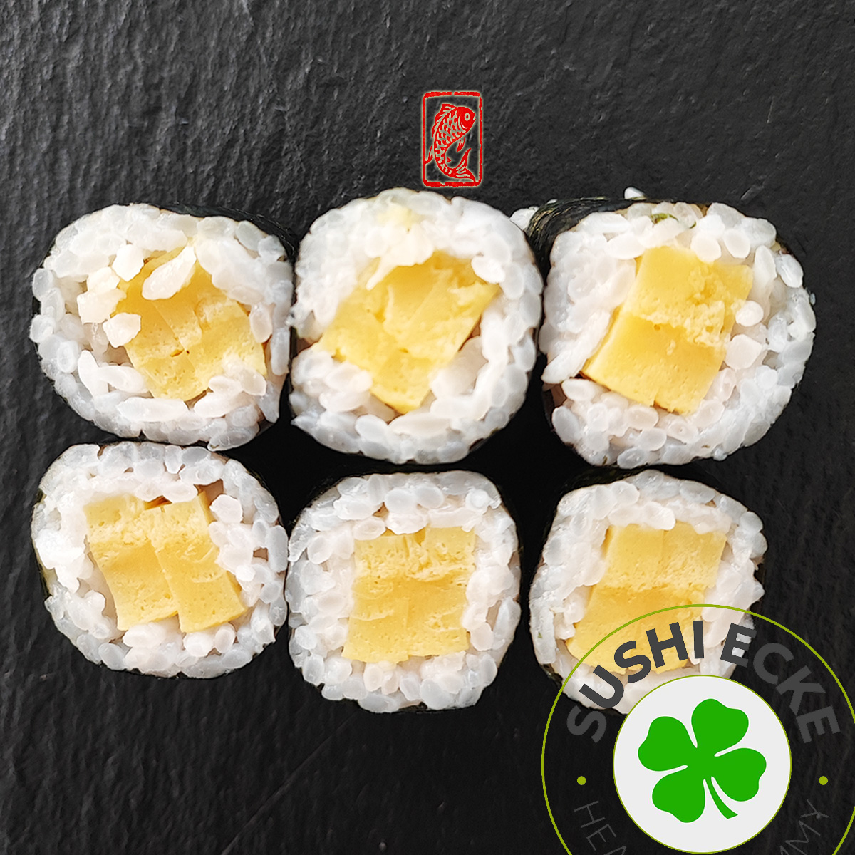 h6 tamago maki (6 stück)