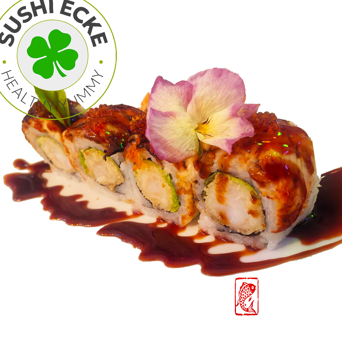 u7 ecke drachenrolle (4 stück) 